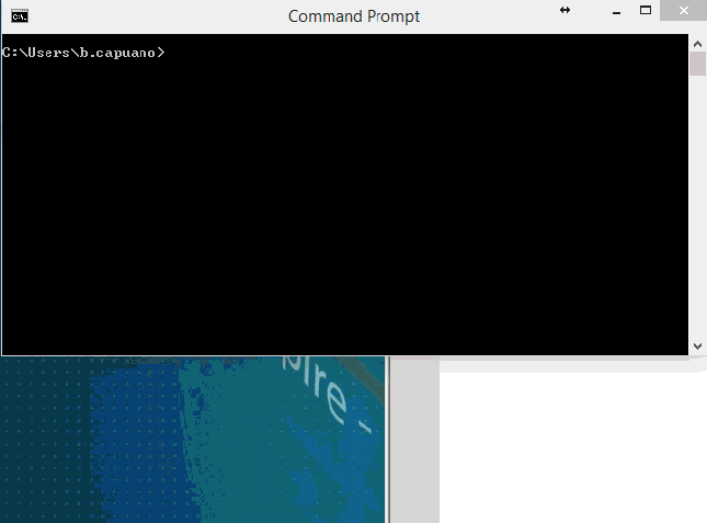 W10 Command Prompt
