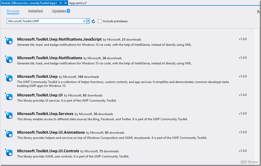 #VS2015 – UWP Community Toolkit interesante ayuda para los desarrollos ...