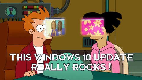 this w10 update really rocks