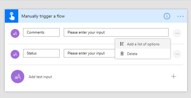 #Flow – New input options when using Flow Button: list of choices – El ...