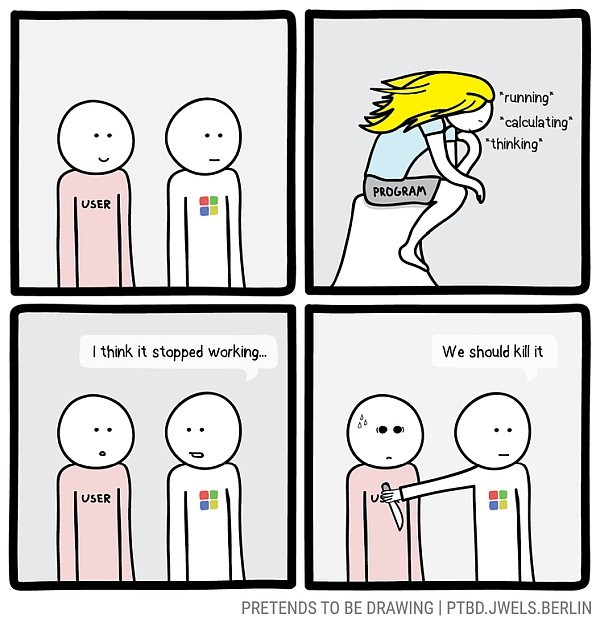 windows being windows