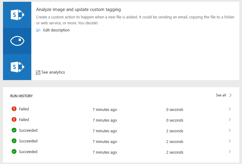 #Flow –Analyzing images in #Sharepoint Lists using #CognitiveServices ...