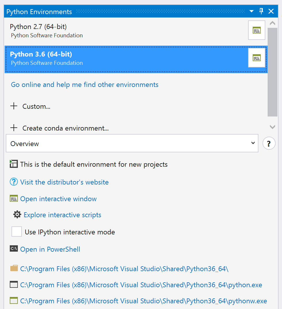 01 1 Python environments