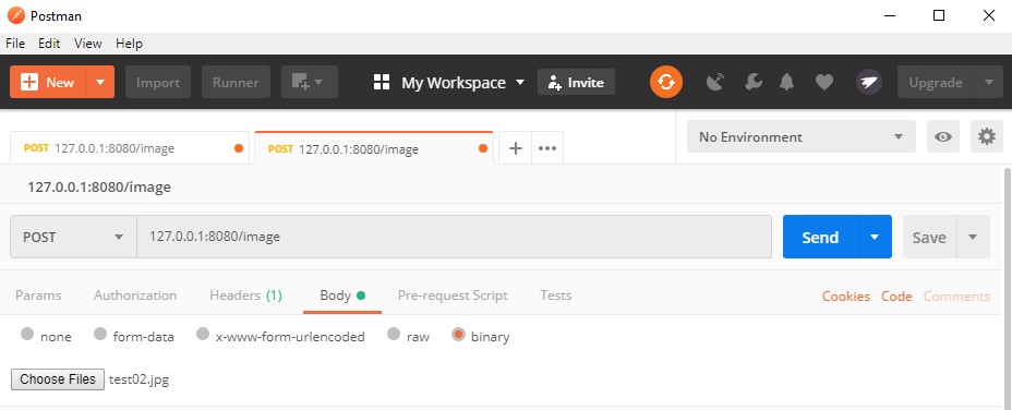 02 postman body raw file