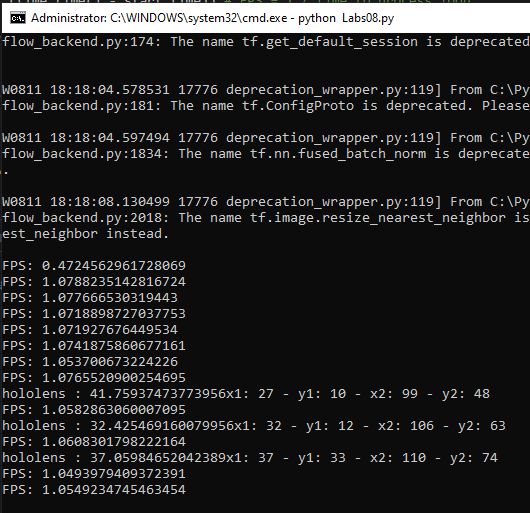 python using imageai to detect hololens no opencv camera preview