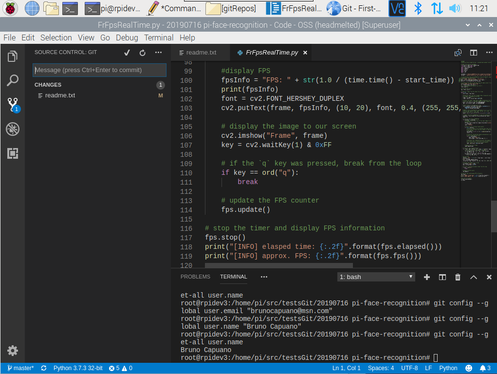 #VSCode – Let’s do some #Git dev in #RaspberryPi (GitHub and Azure ...