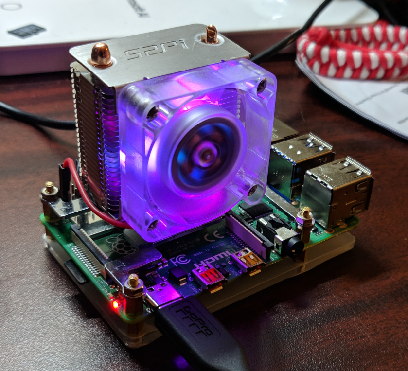 raspberry pi with massive fan