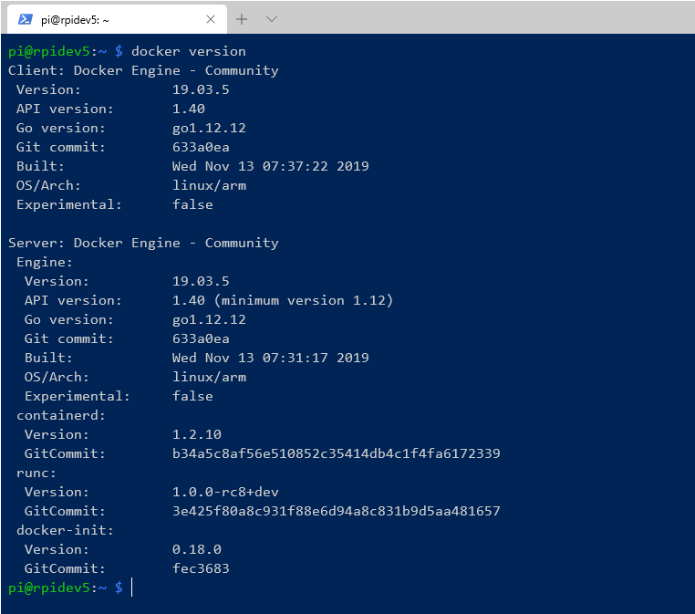 #RaspberryPi – How to install #docker (Updated 2020-01-24) – El Bruno