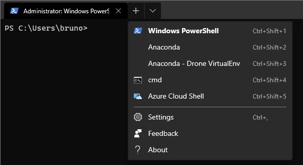 windows terminal new profiles for Anaconda