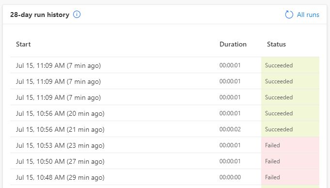 power automate demo flow history