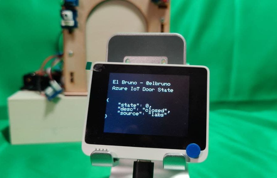 Wio Terminal Azure Function Response door closed