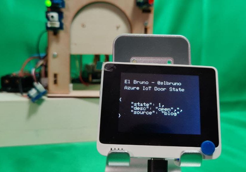 Wio Terminal Azure Function Response door open