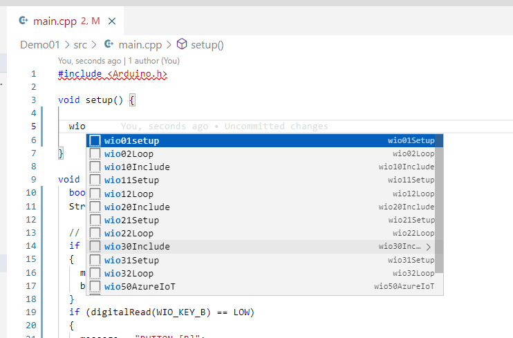snippets available for all projects in the current visual studio code session