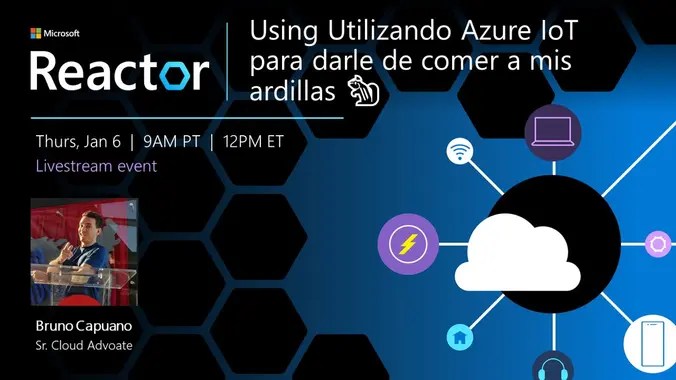 Utilizando Azure IoT para darle de comer a mis ardillas 🐿️