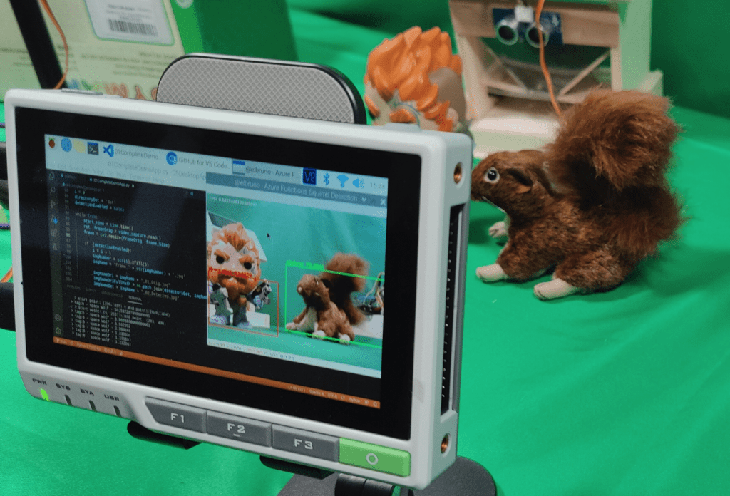 squrrel detection running locally on reTerminal