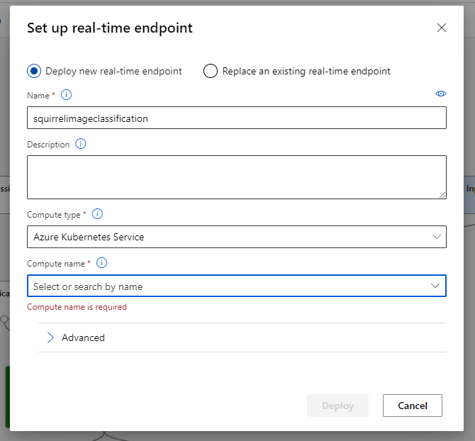 setup realtime endpoint