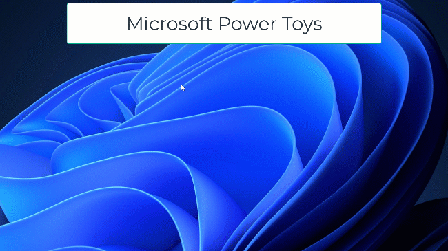 Demo of Microsoft Power Toys including mouse utilities