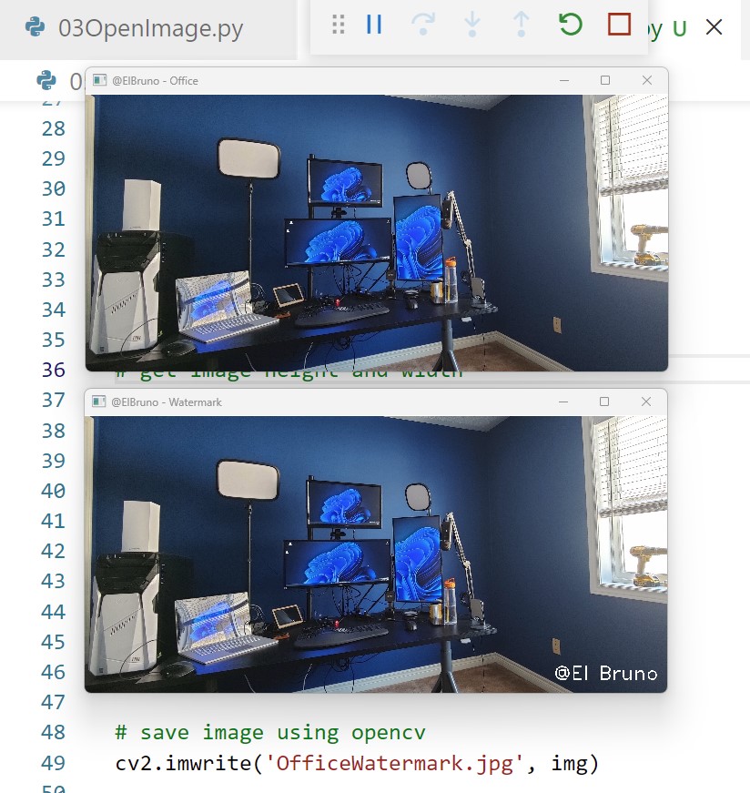 #OpenCV – How to add a watermark to an image 🖼️ using Python 🐍 – El Bruno