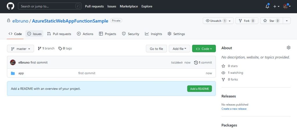 repo published to GitHub