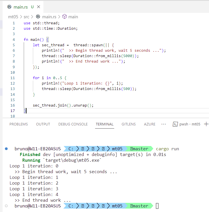 joining threads in Rust