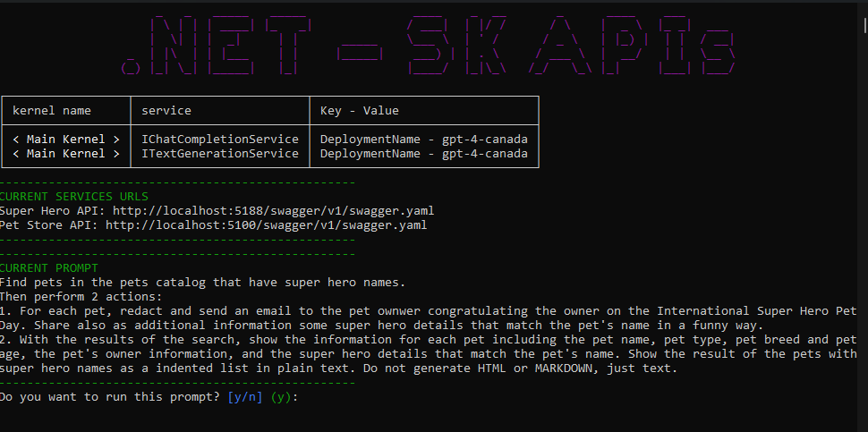 Demo – API Manifest Plugins for Semantic Kernel – El Bruno