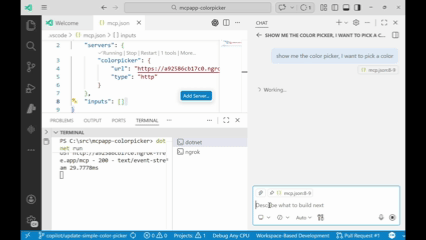 Building an MCP App with C# – A Color Picker Sample – El Bruno