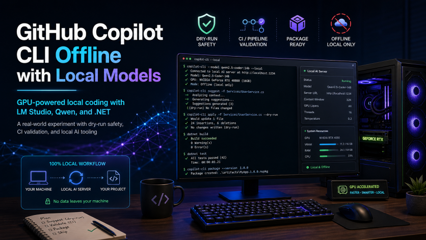 Running GitHub Copilot CLI Offline with Local Models: GPU Edition – El ...