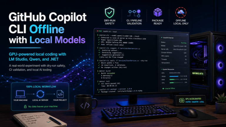 Running GitHub Copilot CLI Offline with Local Models: GPU Edition – El ...