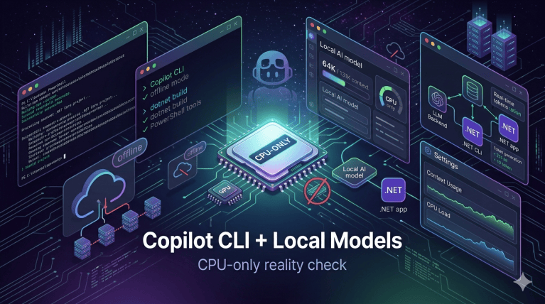 Running GitHub Copilot CLI Offline with Local Models: A CPU-Only ...